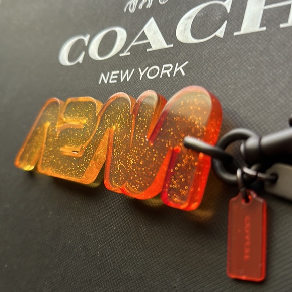 Coach x NASA Space Resin Bag Charm Key Fob Limited Edition Collection Rocket - Picture 8 of 8